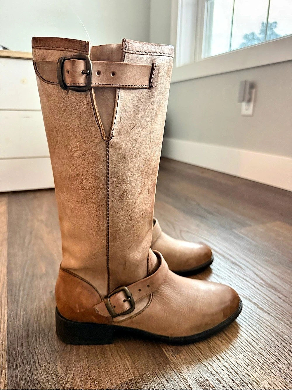 Ariat Barbury Brown Leather Riding Boots Women’s 7B – New